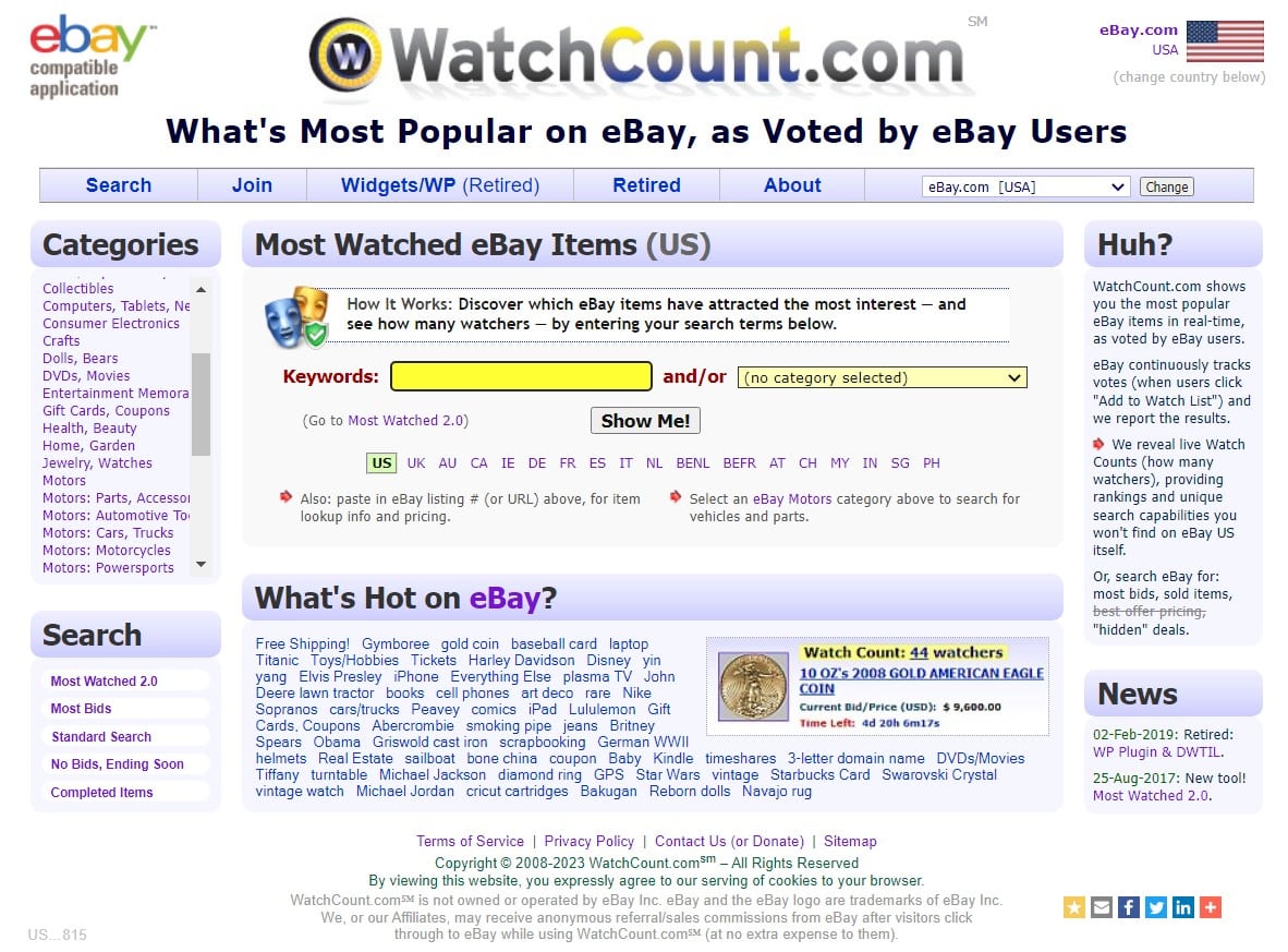 Watch Count